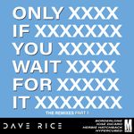 Only if You Wait for It (Jose Dicaro Remix) by Dave Rice — cover art