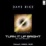 Turn It Up Bright [Tideswell Remix] by Dave Rice ft. Collin McLoughlin — cover art